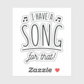 IK HEB DAARVOOR EEN SONEEL STICKER (Vel)