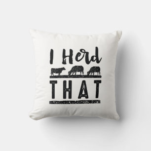 Ik heb dat gehoord kussen