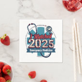 Ik heb de 2025 Emergency Medicine gematcht Servet (Insitu)