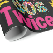 Ik heb de 60e verjaardag van de 60e doorstaan. cadeaupapier (Rol Hoek)