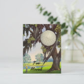 Ik heb de aankondiging Golf Golfing Move verplaats (Staand voorkant)