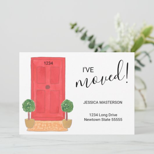 Ik heb de aankondiging van de Waterverf van de rod (Staand voorkant)