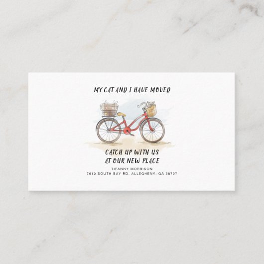 Ik heb de aankondiging van een adreswijziging verp (Voorkant)