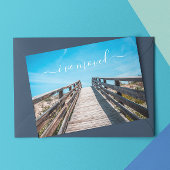 Ik heb de aankondiging van het nieuwe adres Beach