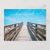 Ik heb de aankondiging van het nieuwe adres Beach (Voorkant)