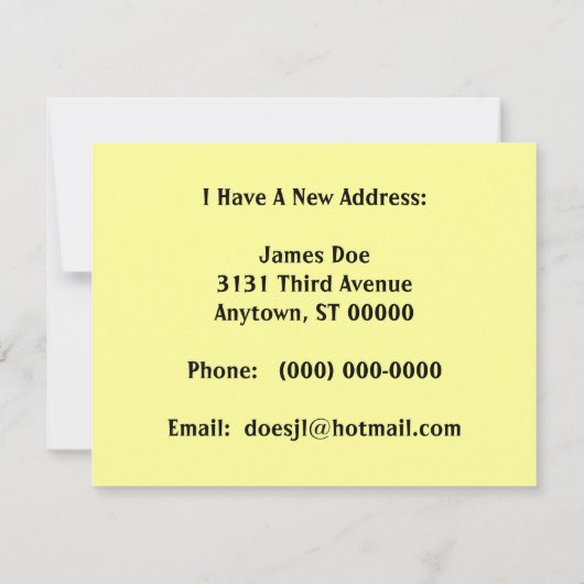 Ik heb de aankondiging verplaatst ~ De trein halen (Achterkant)