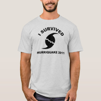 Ik heb de aardbeving overleefd t-shirt