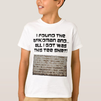 Ik heb de Afikoman gevonden. Passover Matzah T-shirt