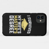 Ik heb de afstuderen van mijn vrouw met een master Case-Mate iPhone case (Achterkant (horizontaal))