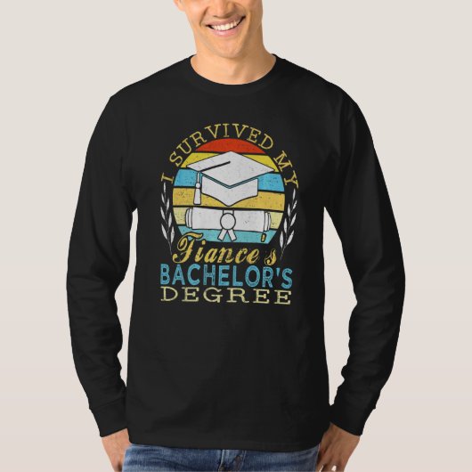 Ik heb de bachelor van mijn verloofde overleven t-shirt (Voorkant)