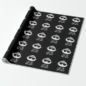 Ik heb de Bao-wer Funny Dimsum Pun Dark BG Cadeaupapier (Uitgerold)