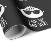 Ik heb de Bao-wer Funny Dimsum Pun Dark BG Cadeaupapier (Rol Hoek)