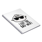 Ik heb de Bao-wer Funny Dimsum Pun Notitieboek (Rechterzijde)