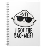 Ik heb de Bao-wer Funny Dimsum Pun Notitieboek (Voorkant)