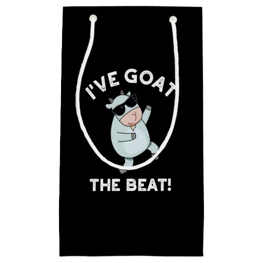 Ik heb de Beat Funny Animal Pun Dark BG Klein Cadeauzakje (Voorkant)