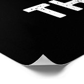 Ik heb de Beat Funny Animal Pun Dark BG Poster (Hoek)