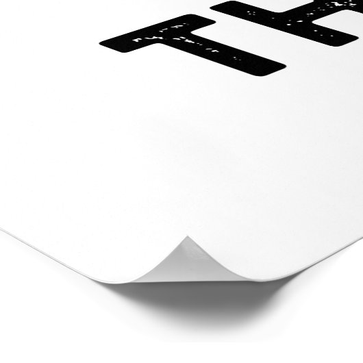 Ik heb de beat Funny Animal Pun. Poster (Hoek)