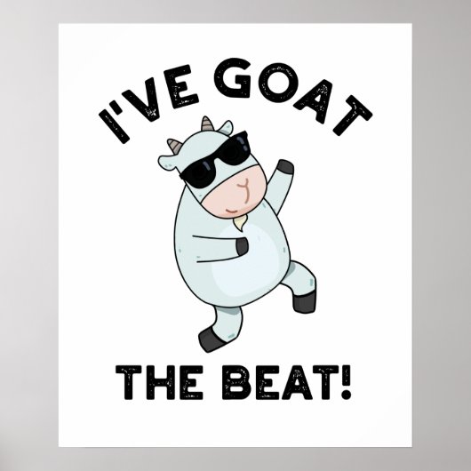 Ik heb de beat Funny Animal Pun. Poster (Voorkant)
