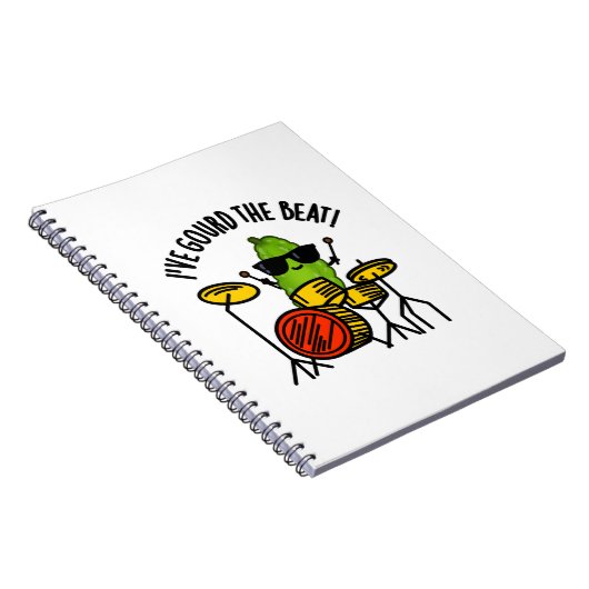 Ik heb de Beat Funny Drummer Pun gegokt Notitieboek (Rechterzijde)