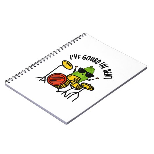 Ik heb de Beat Funny Drummer Pun gegokt Notitieboek (Linkerzijde)