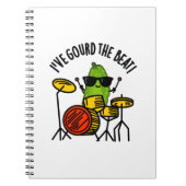 Ik heb de Beat Funny Drummer Pun gegokt Notitieboek (Voorkant)