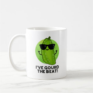 Ik heb de Beat Funny Veggie Pun gegoten Koffiemok