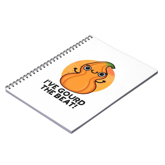 Ik heb de Beat Funny Veggie Pun gegoten Notitieboek (Linkerzijde)