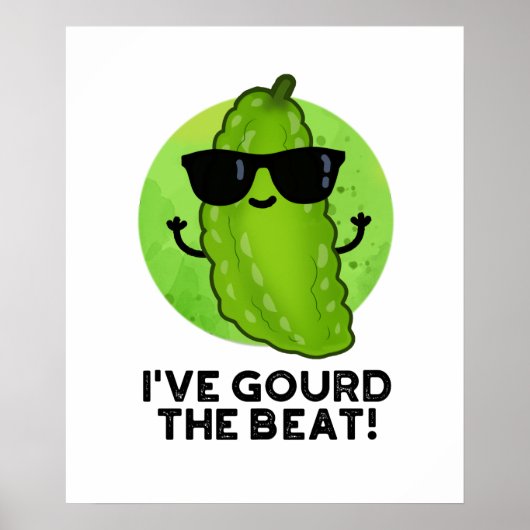 Ik heb de Beat Funny Veggie Pun gegoten Poster (Voorkant)