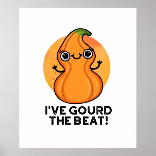 Ik heb de Beat Funny Veggie Pun gegoten Poster (Voorkant)