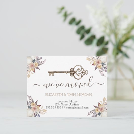 Ik heb de Belangrijkste Aankondiging van het Adres (Staand voorkant)