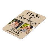 Ik heb de beste en gratis Booze Moderne bruiloft o Magneet (Linkerzijde)