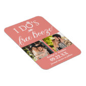 Ik heb de beste en gratis Booze Moderne bruiloft o Magneet (Rechterzijde)