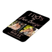 Ik heb de beste en gratis Booze Moderne bruiloft o Magneet (Linkerzijde)