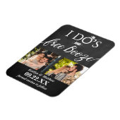 Ik heb de beste en gratis Booze Moderne bruiloft o Magneet (Linkerzijde)