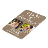 Ik heb de beste en gratis Booze Moderne bruiloft o Magneet (Linkerzijde)