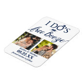 Ik heb de beste en gratis Booze Moderne bruiloft o Magneet (Linkerzijde)