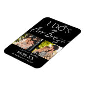 Ik heb de beste en gratis Booze Moderne bruiloft o Magneet (Linkerzijde)