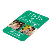 Ik heb de beste en gratis Booze Moderne bruiloft o Magneet (Linkerzijde)