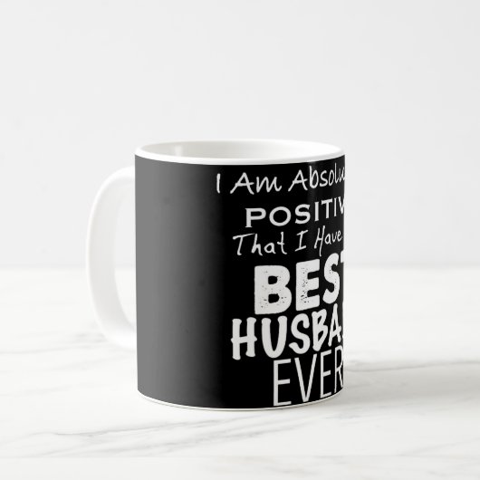 *IK HEB DE "BESTE HUSBAND" OOIT* KOFFIE MOK (Voorkant links)