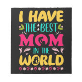 Ik heb de beste moeder ter wereld notitieblok (Voorkant)