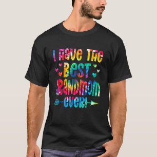Ik heb de beste oma ooit, Tie Dye Moeder Da. T-shirt