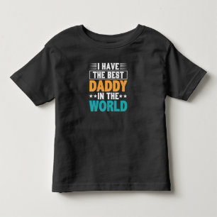 Ik heb de beste pappa in de wereld Toddler Kinder Shirts