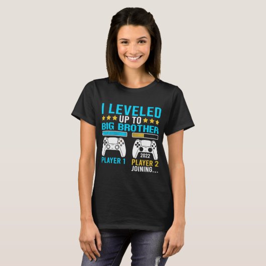 Ik heb de Big Bro Gamer Apparel New Brother opgeha T-shirt (Voorkant volledig)