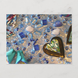 Ik heb de blauwe briefkaarten