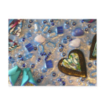 Ik heb de blauwe briefkaarten