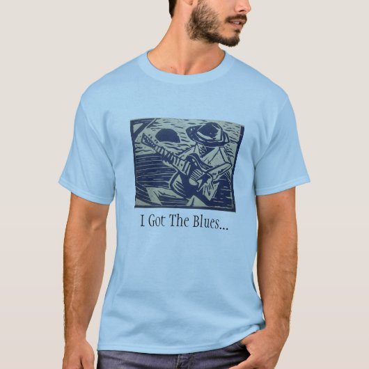 Ik heb de blauwe ogen... t-shirt (Voorkant)