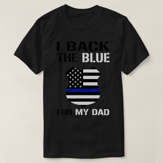 Ik heb de blauwe voor mijn vader. t-shirt (Design voorkant)