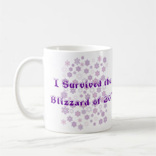 Ik heb de Blizzard van 2011 overleefd Koffiemok