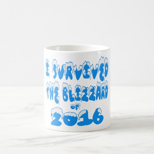 Ik heb de Blizzard van de Mokken van 2016 overleef (Center)