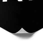 Ik heb de Blues Funny Animal Pun Dark BG Poster (Hoek)